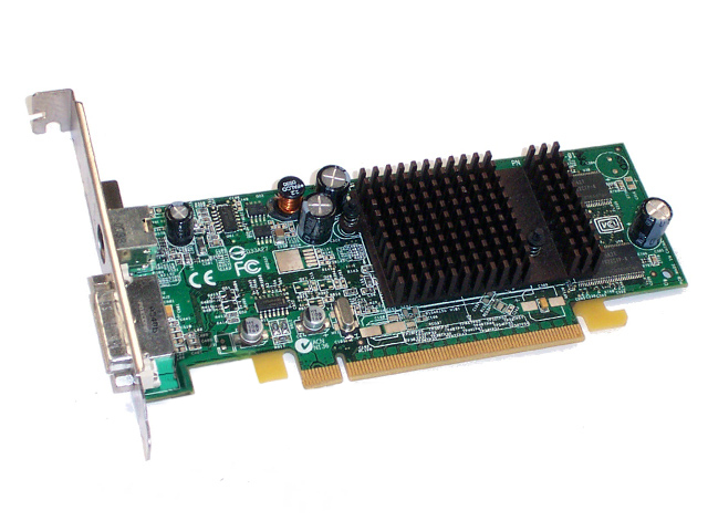 ATi Radeon X600 PCI-E x16 Video Card 128MB Dell F9595 - Click Image to Close