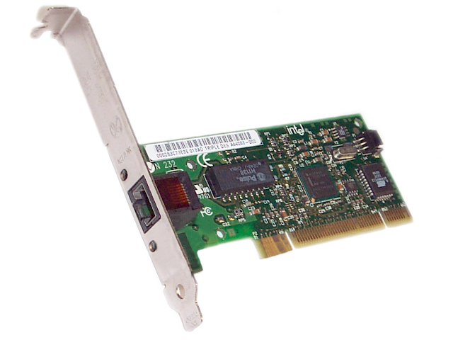 Intel 749006-002 PCI 32-Bit 10/100 Ethernet NIC Network Lan Card - Click Image to Close