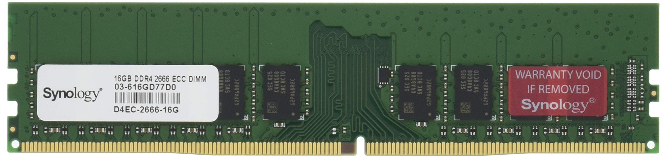 SYNOLOGY 16GB DDR4-2666MHZ UDIMM Memory RAM
