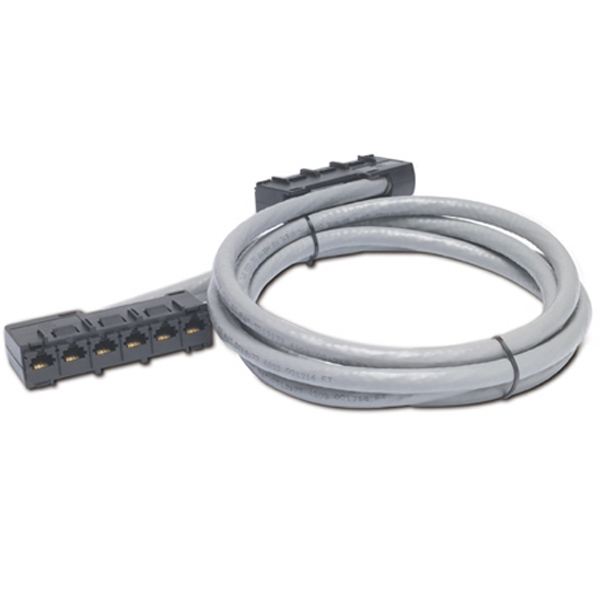 APC DDCC5E-025 Data Distribution Cable CAT 5E 6x RJ-45 25FT - Click Image to Close