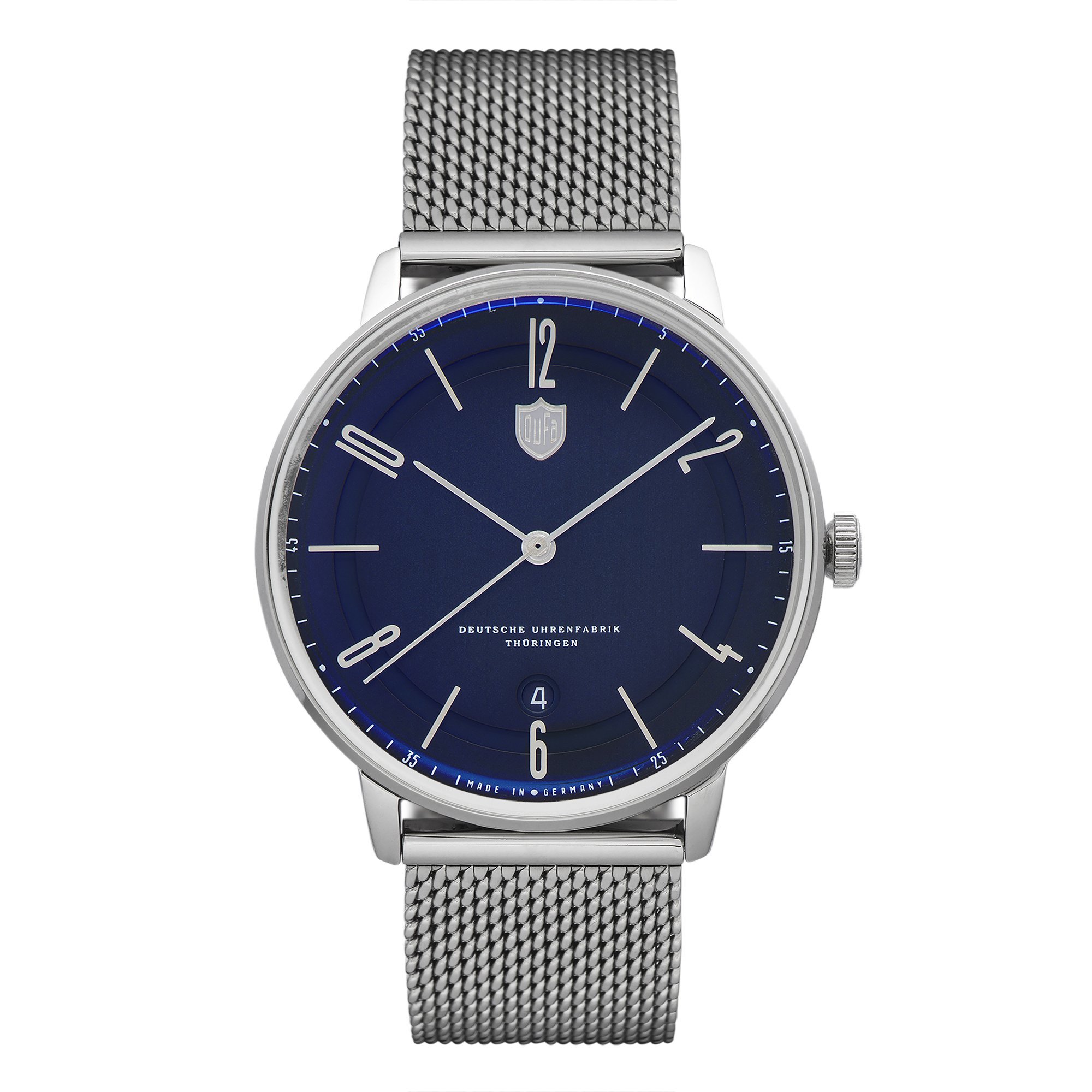 Dufa Bayer Swiss-Made Blue Automatic Men's Watch 40mm 3ATM DF-9016-33