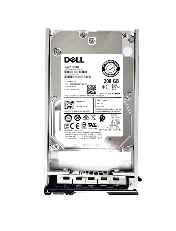 DELL 300GB 15K SAS 12G 2.5IN HP HDD Hard Drive - Click Image to Close