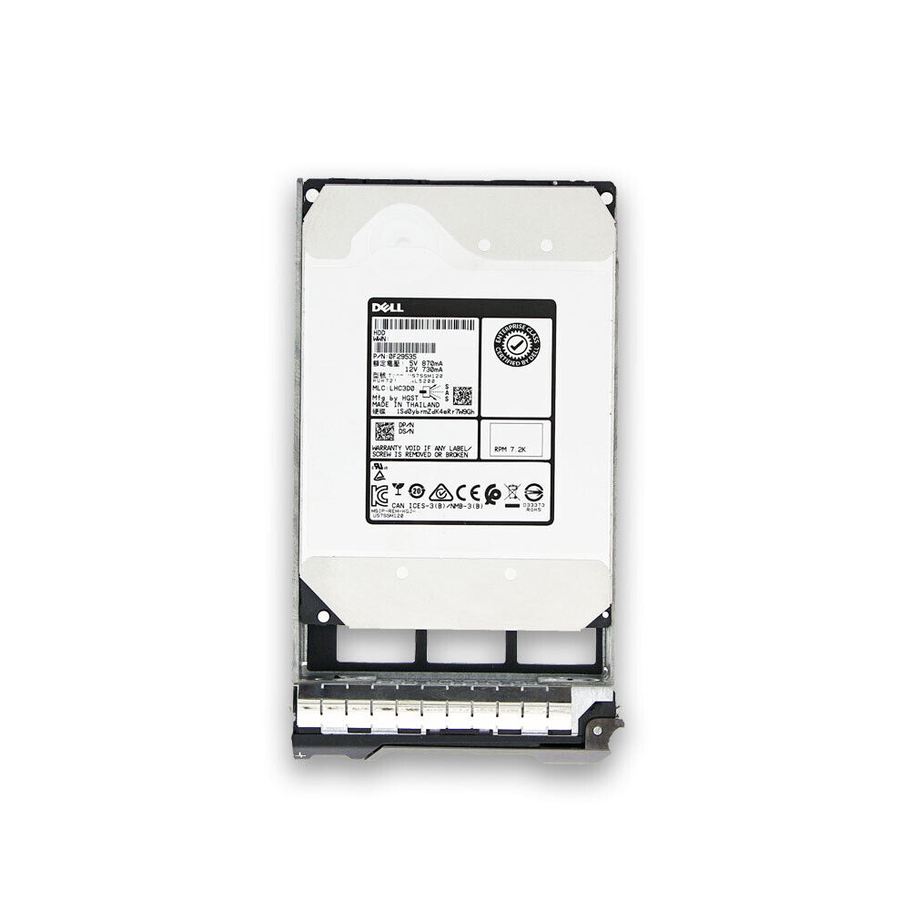 DELL 1TB 7.2K SATA 6G 3.5IN HDD Hard Drive