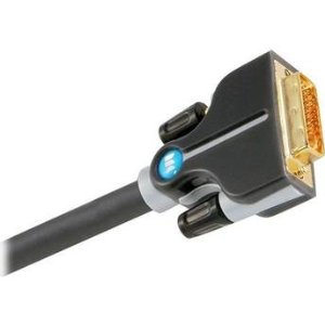 Monster Cable DVI High Performance Monitor Cable 16ft HD Gold - Click Image to Close