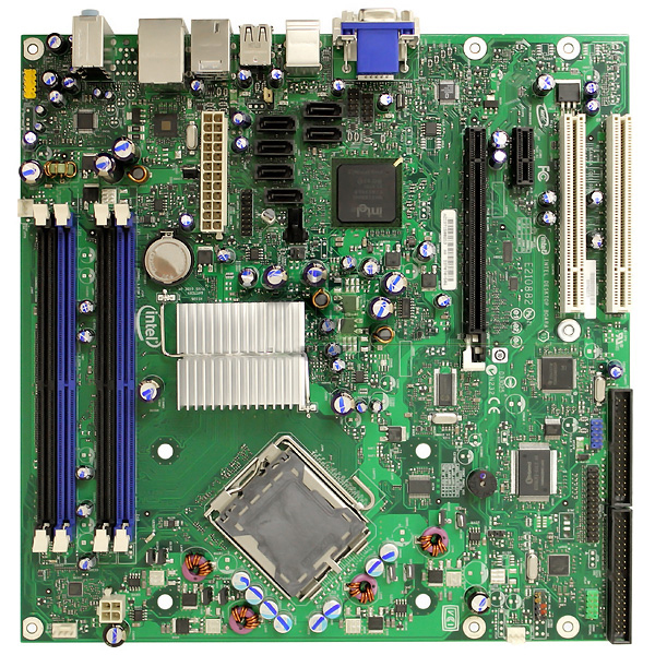 Intel DQ965CO Desktop Board microBTX LGA775 Q965 Chipset Express - Click Image to Close