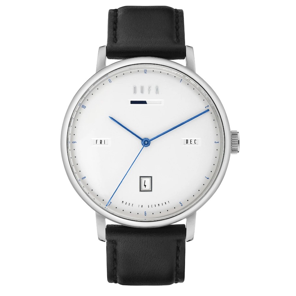 DuFa Aalto Automatic Power Reserve 42mm Watch 3ATM Dial White DF-9024-01 - Click Image to Close