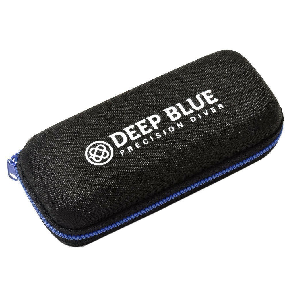 Deep Blue Master 1000 II 44mm Automatic Diver Watch Black Ceramic Bezel/Full Luminous Orange Dial/Orange Silicone Band - Click Image to Close