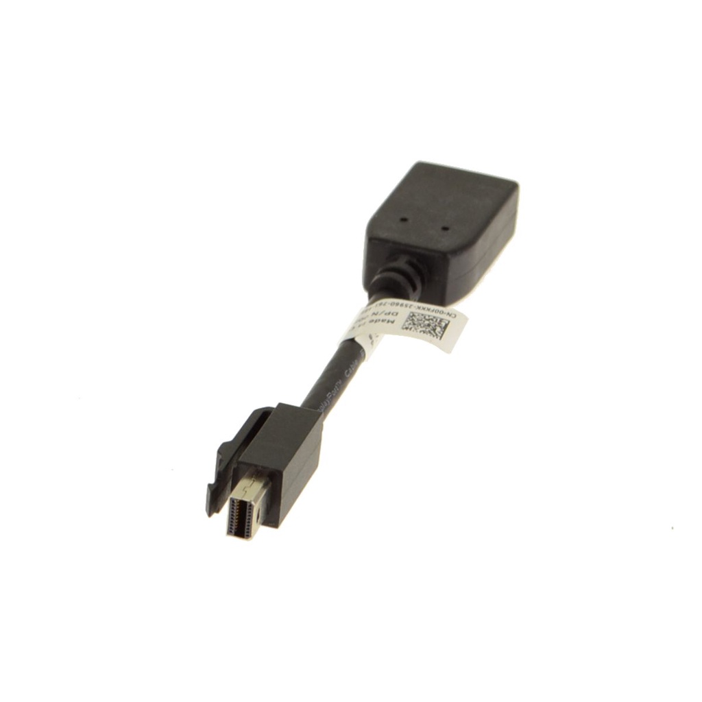 DELL 0FKKK Mini DisplayPort DisplayPort mDP to DP Converter Adapter - Click Image to Close