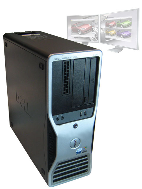 Dell Precision 490 Workstation Dual Core Xeon 2.33GHz/2GB/FX1500