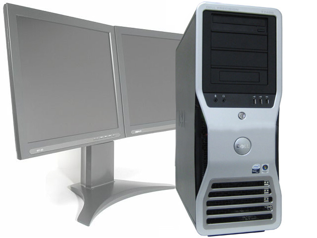 Dell Precision T7400 Eight-Core 2.83Ghz 8GB ATI V7200 Desktop PC - Click Image to Close