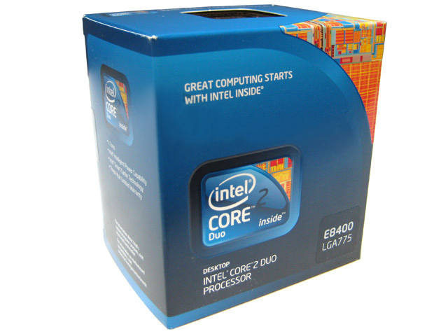 Intel Core 2 Duo 3GHz/6MB/1333 SLB9J/E8400 BX80570E8400 CPU