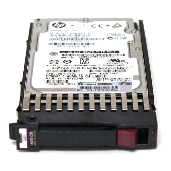 HP HITACHI 600GB HDD EH0600JDYTL HUC156060CSS204 748385-003