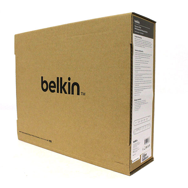 Belkin 4-Port Advance Secure Keyboard/Mouse Switch TAA F1DN104K