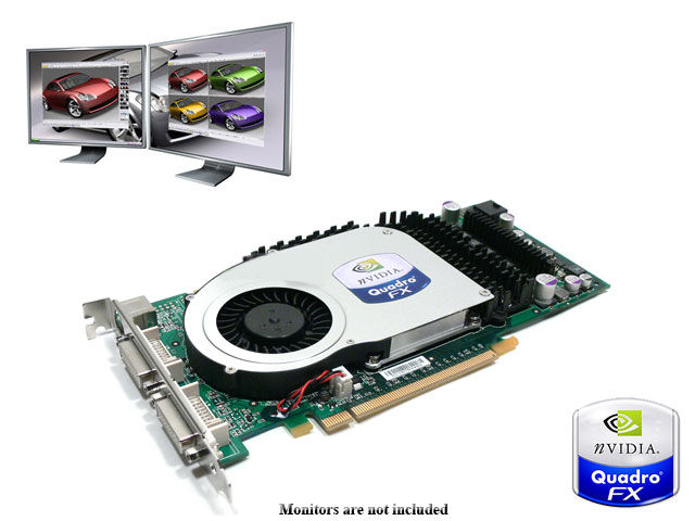 HP/nVIDIA QUADRO FX3400 PCI-E 256MB Video PB329B HP 365891-003 - Click Image to Close