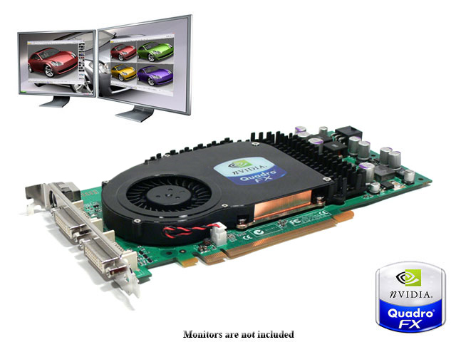 HP 394754-001 395815-001 nVidia Quadro FX 3450,FX3450 Video Card - Click Image to Close