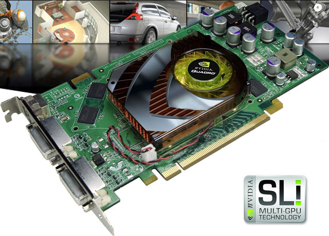 Dell WH242 nVIDIA Quadro FX 3500, FX3500 SLI PCI-E,Video Card