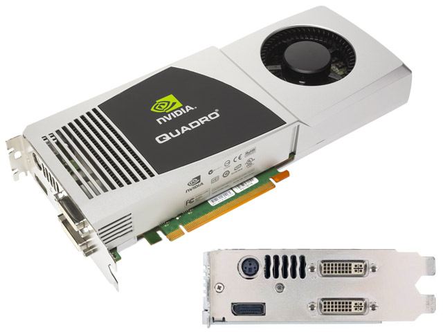 PNY nVidia Quadro FX5800 Graphics Card 4GB VCQFX5800-PCIE-PB