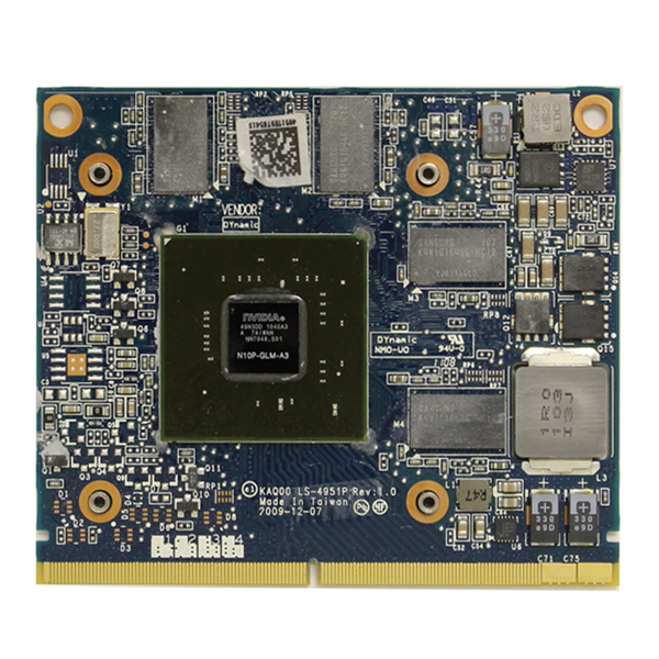 HP Nvidia Quadro FX880M 1GB Mobile Video Card 595821-001