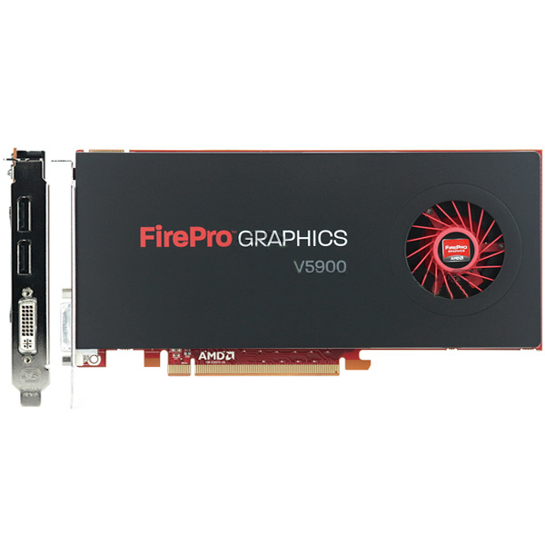 AMD FirePRO V5900 2GB GDDR5 PCI-E x 16 Graphics Card Dell 5DRVJ - Click Image to Close