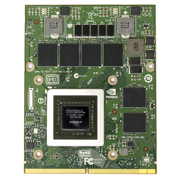 Nvidia GeForce GTX 770M 3GB Graphics Card Dell HW6C9 N14E-GS-A1