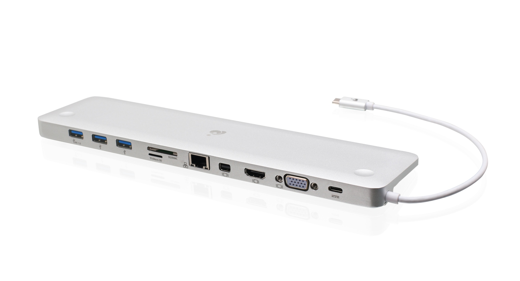 Iogear Usb-C Ultra-Slim Dock Station GUD3C02 mac / windows - Click Image to Close