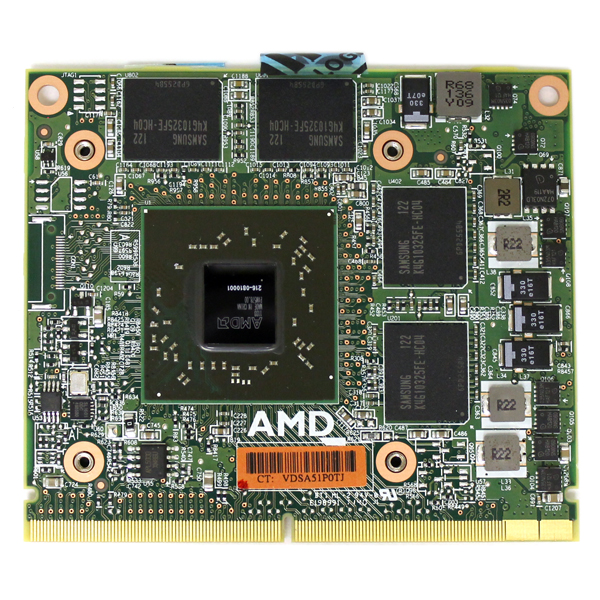 AMD HD 6770 Mobile 1GB DDR5 MXM 3 Laptop Video Card 216-0810001 - Click Image to Close