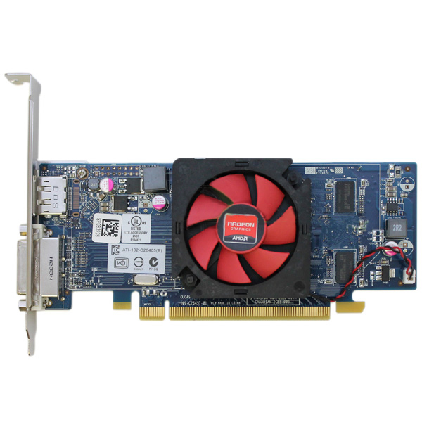 AMD Readeon HD 7470 1GB PCIe x16 Video Graphics Card Dell 8K5F6 - Click Image to Close