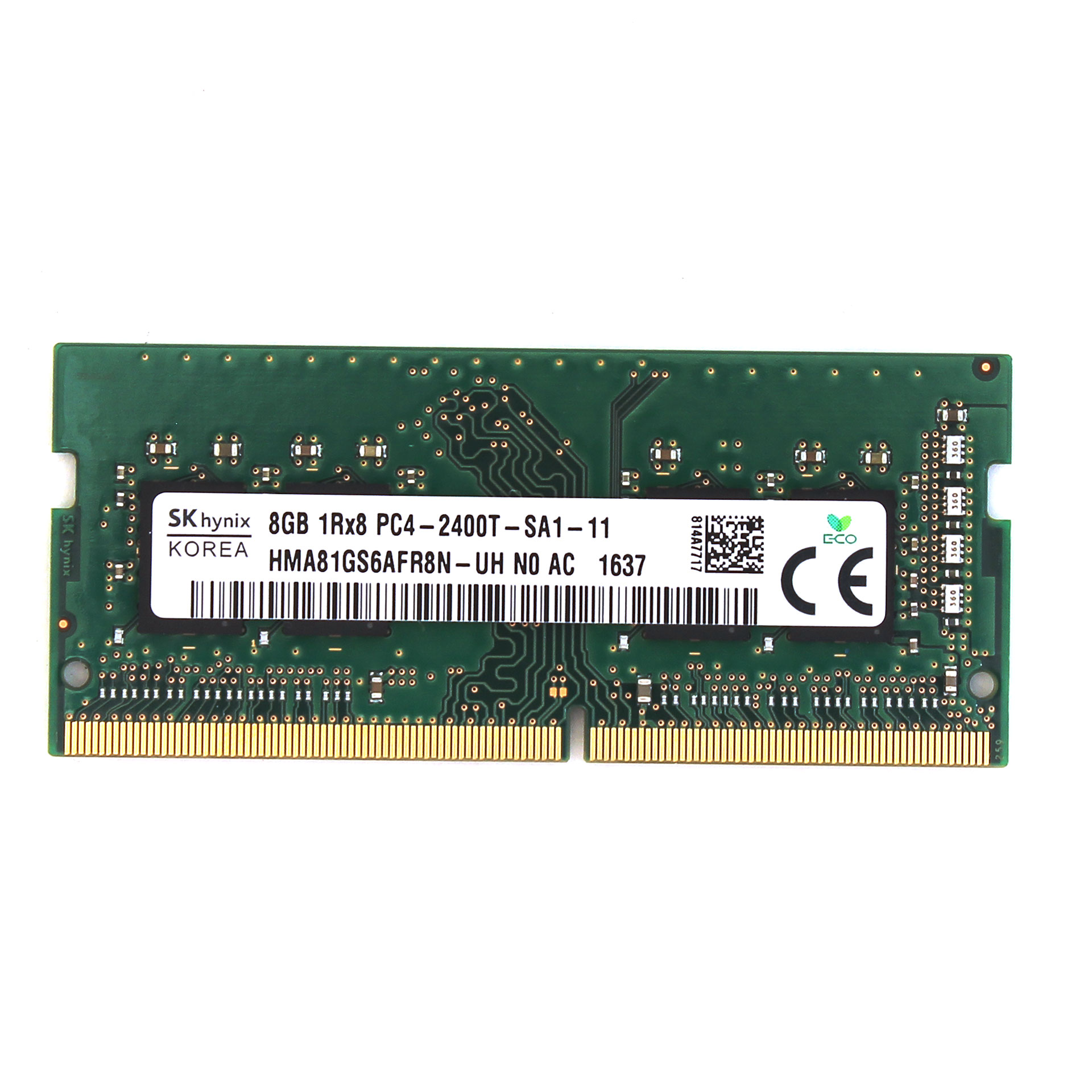 linned morbiditet gå på pension Sk Hynix Ddr4-2400 Sodimm 8gb/1gx8 Cl17 Laptop Memory RAM Compeve Compenet  Sk Hynix Ddr4?2400 Sodimm 8gb/1gx8 Cl17 Laptop Memory RAM  [HMA81GS6AFR8N-UH] - $78.50 : Professional Multi Monitor Workstations,  Graphics Card Experts