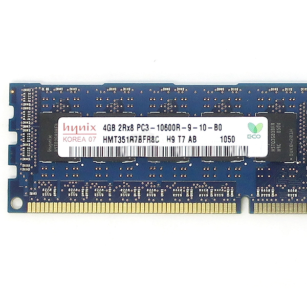 Hynix 4GB DDR3 PC3-10600 1333MHz ECC DIMM HMT351R7BFR8C-H9 RAM - Click Image to Close