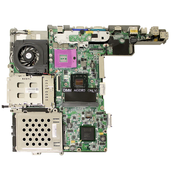 Dell HP721 Socket P PGA 478 Motherboard for Latitude D530 - Click Image to Close