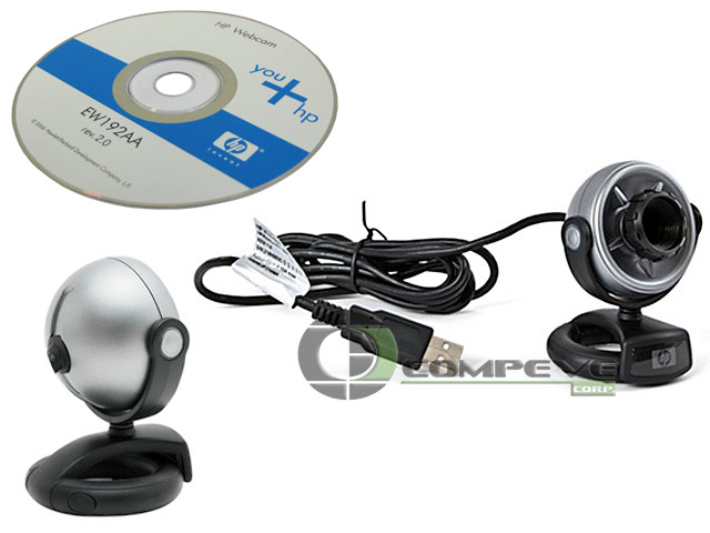 HP EW192AA webcam NOT FOR WIN 7, 10 USB PC Laptop Notebook web cam - Click Image to Close