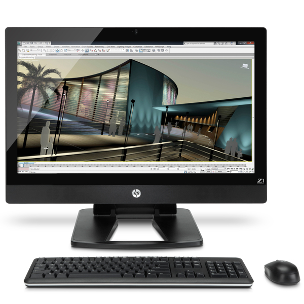 HP Z1 All-in-one Workstation Intel Core i3-2120 3.3GHz B2B84UT