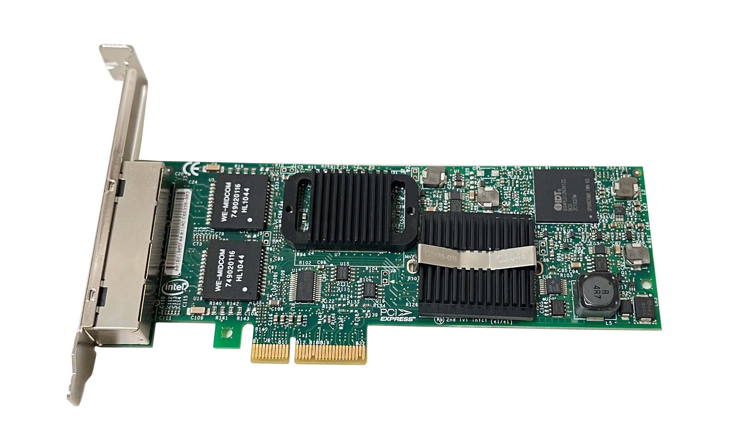 Dell Intel Pro 1000 VT PCIE x4 Gigabit Network Card H092P - Click Image to Close