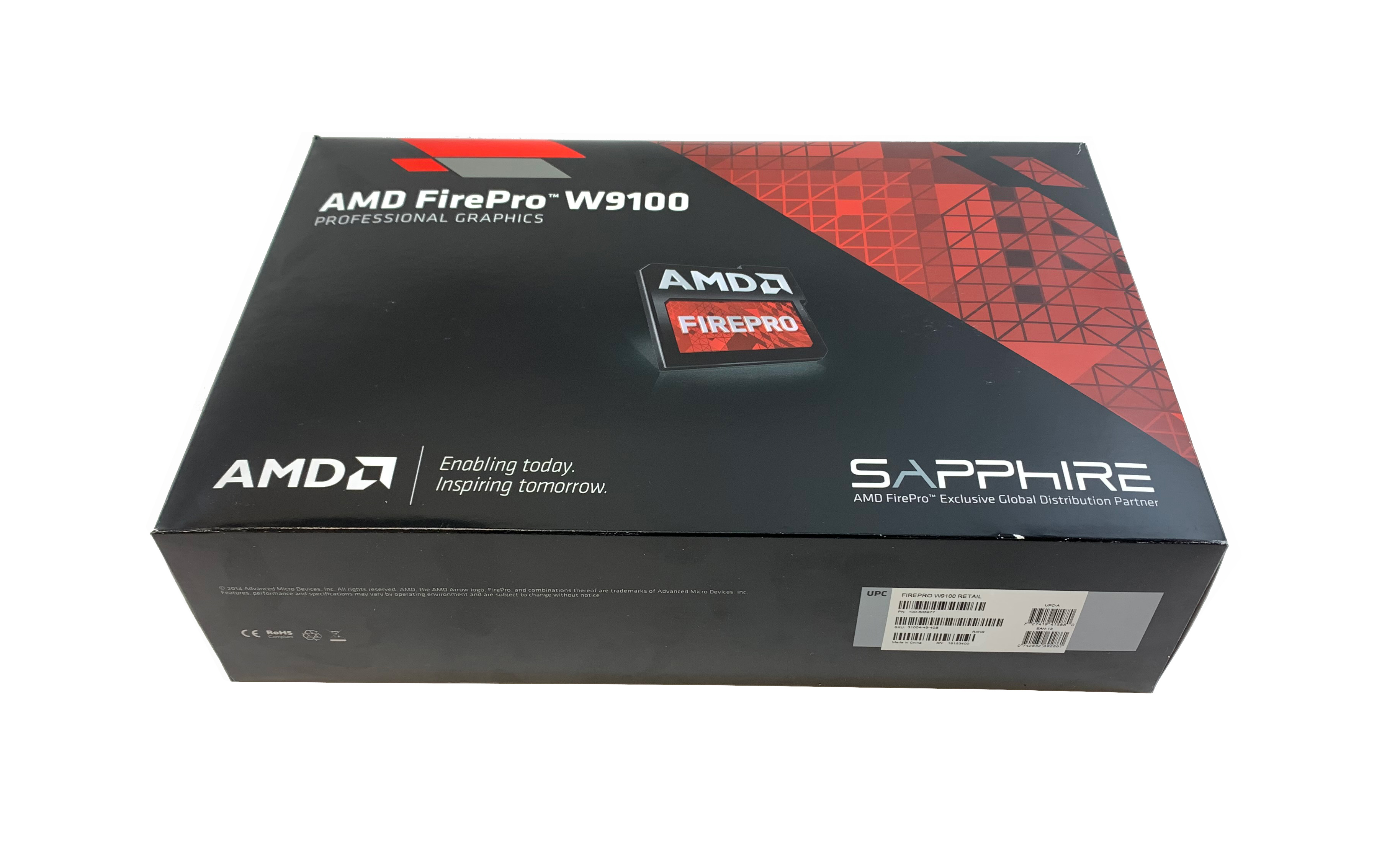 AMD FIREPRO W9100 16GB GDDR5 512-bit PCIE 3.0 X16 100-505977