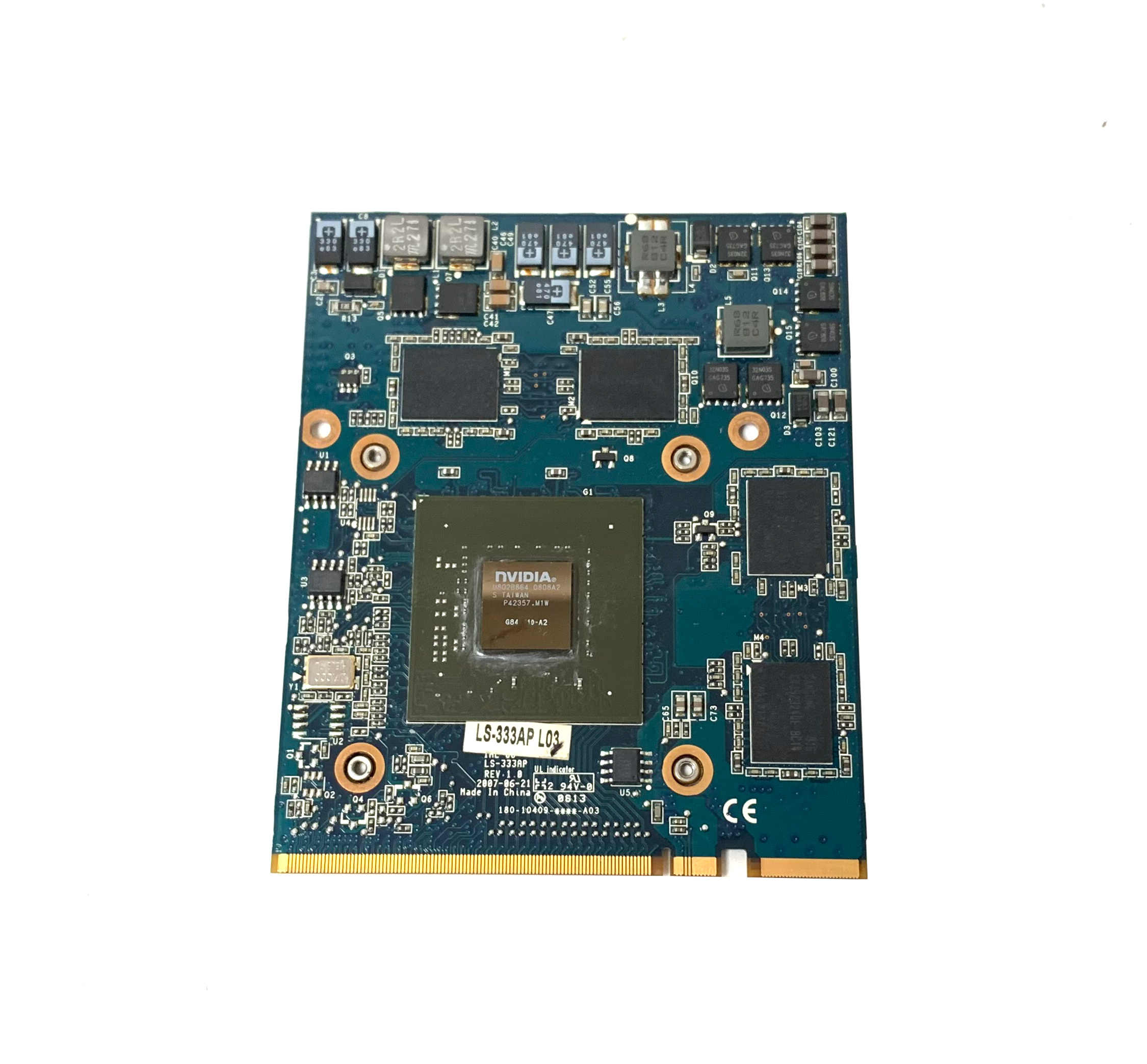 NVIDIA Quadro NVS320M 256MB G84-710-A2 VideoCard For 8710P 8710W 71C32532001 - Click Image to Close