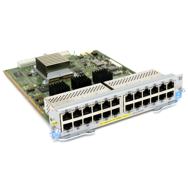 HP J9534A 24-port Gig-T PoE+ v2 zl Switch Module Data Networking