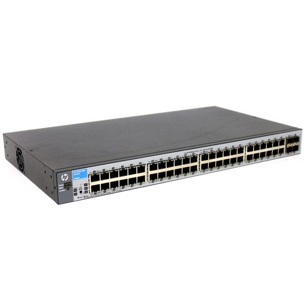HP J9660A 1810-48G 48 Port Gigabit Ethernet Network Switch HP J9660A 1810-48G 48 Port Gigabit Ethernet Network Switch
