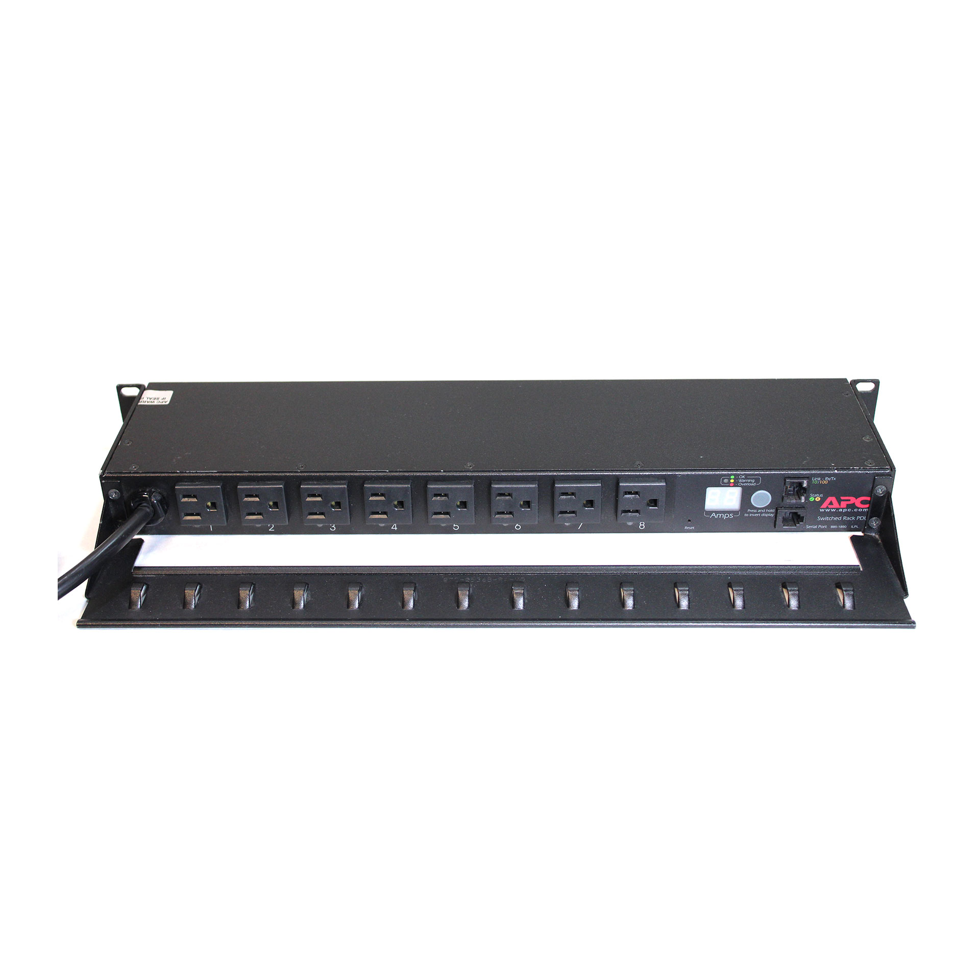 APC PDU 120 V 8 Outlet 12' Cord Power Distribution Unit AP7900