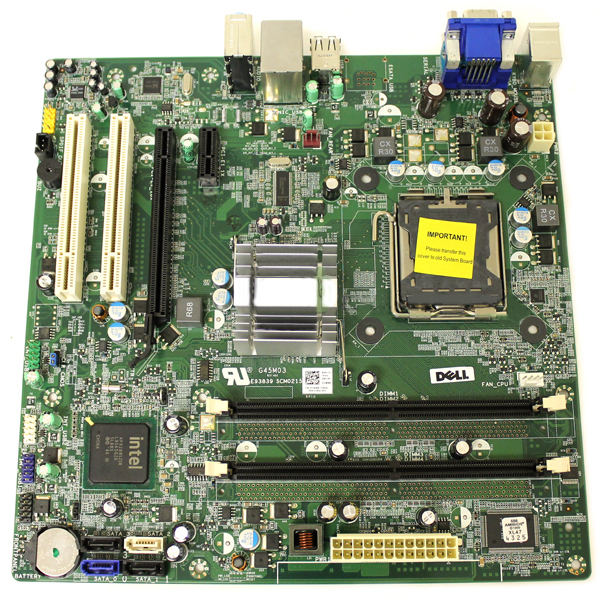 Intel G45M03 Motherboard LGA775 Intel G45 Dell JJW8N Vostro 220 - Click Image to Close