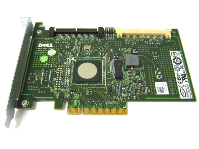 Dell SAS 6/iR RAID PCI-E x8 Controller Card UCS-61 JW063 4 Port