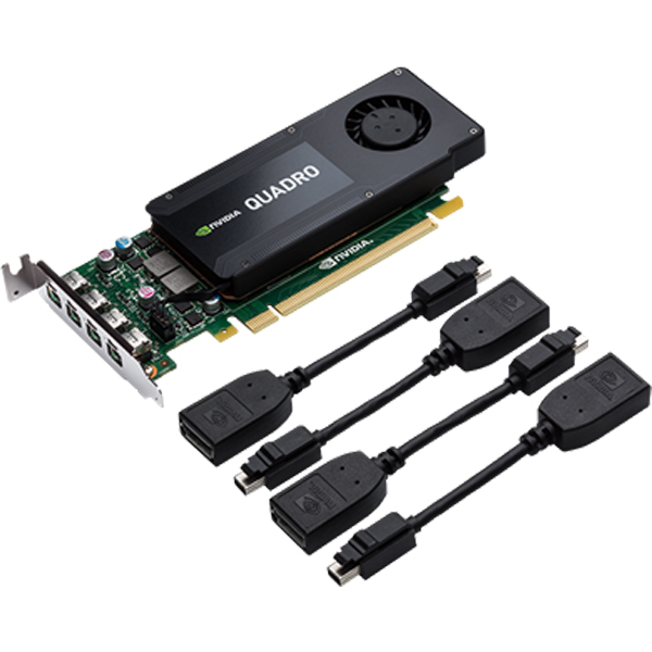 PNY nVidia Quadro K1200 VCQK1200-T PCIE x16 4GB 4xminiDP 900-5G200-1701-000