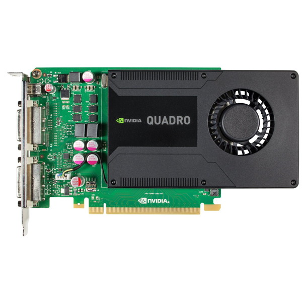 PNY nVidia Quadro K2000D 2GB GDDR5 PCI-E Workstation Video Card - Click Image to Close