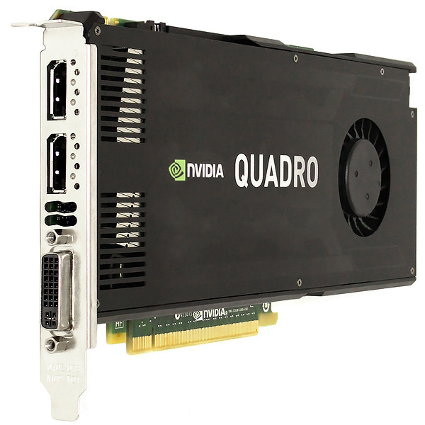 HP Nvidia Quadro K4000 3GB PCIe 2.0 x16 Graphics Card 700104-003