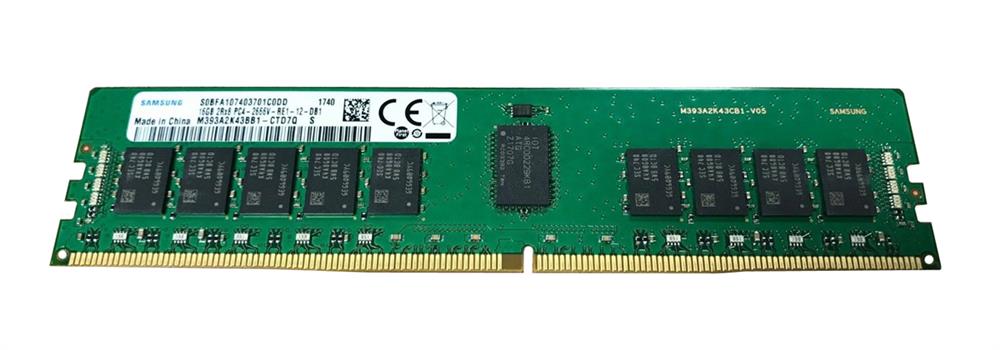 SAMSUNG 16GB DDR4 2666MHZ ECC DI-ITL Memory RAM M393A2K43BB1