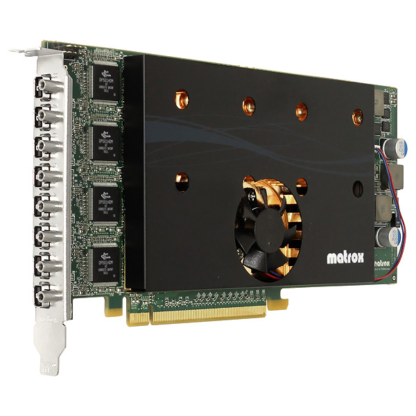 Matrox M9188 2GB Mini Display x8 Ports PCI-E x16 M9188-E2048F M9188E2048F - Click Image to Close