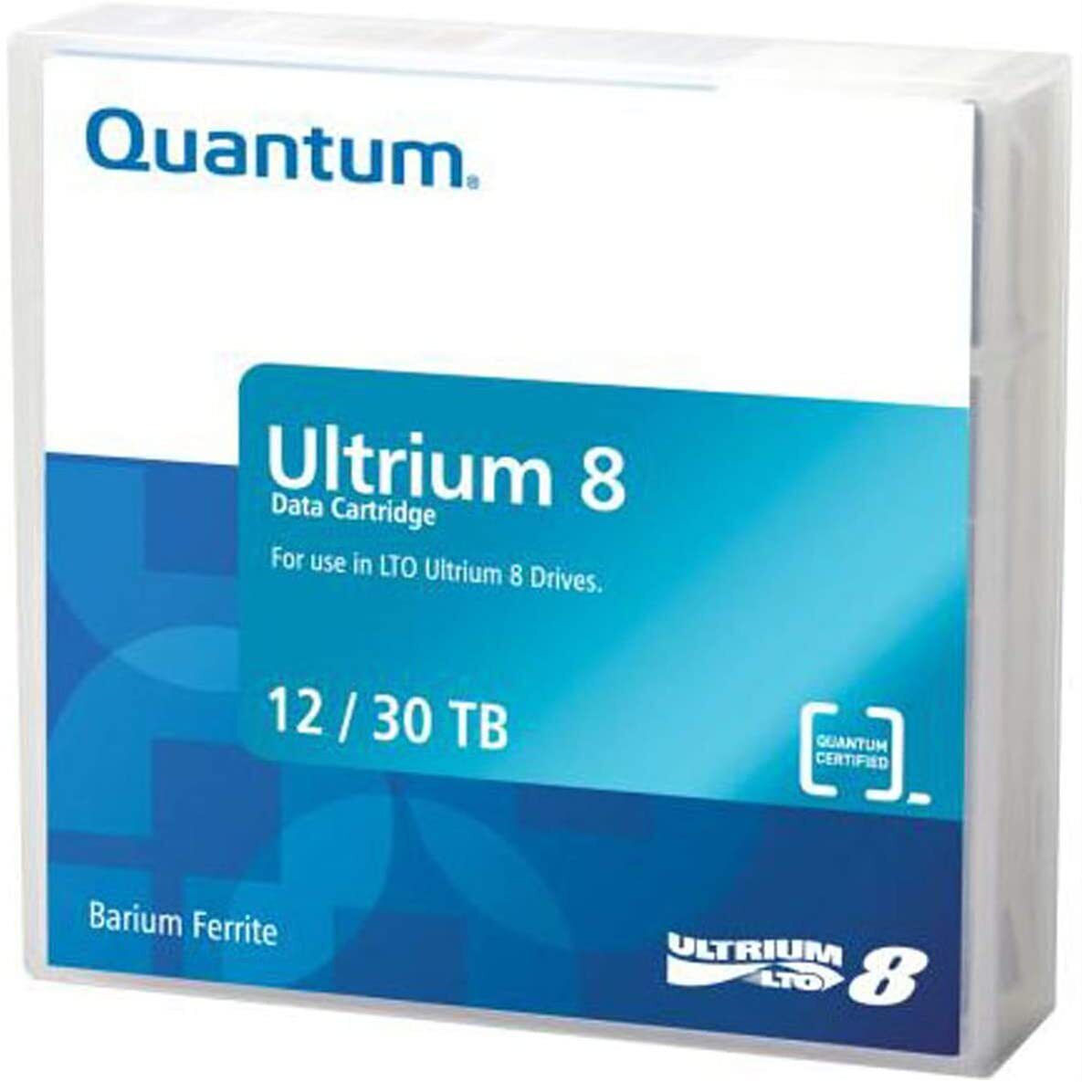 Quantum 12TB / 30TB LTO 8 Ultrium Tape WORM Data Cartridge L8MQN-02