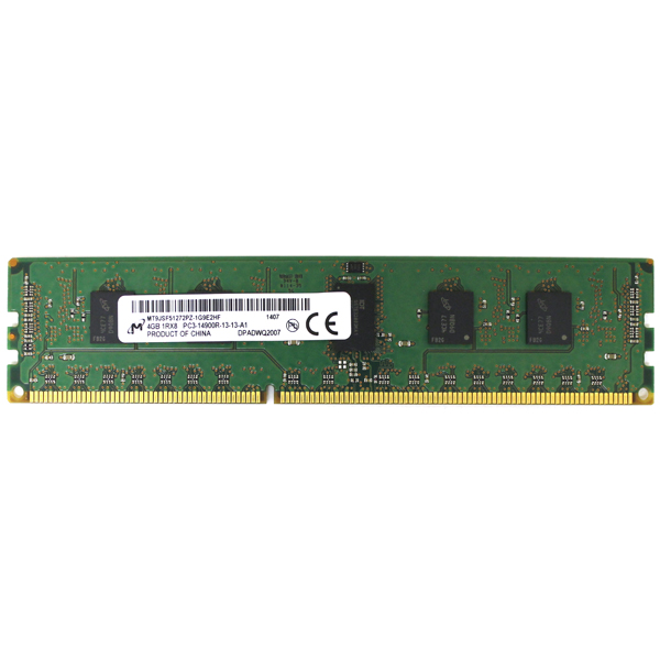 Micron 4GB PC3-14900R DDR3 ECC Reg Memory MT9JSF51272PZ-1G9E2HF - Click Image to Close