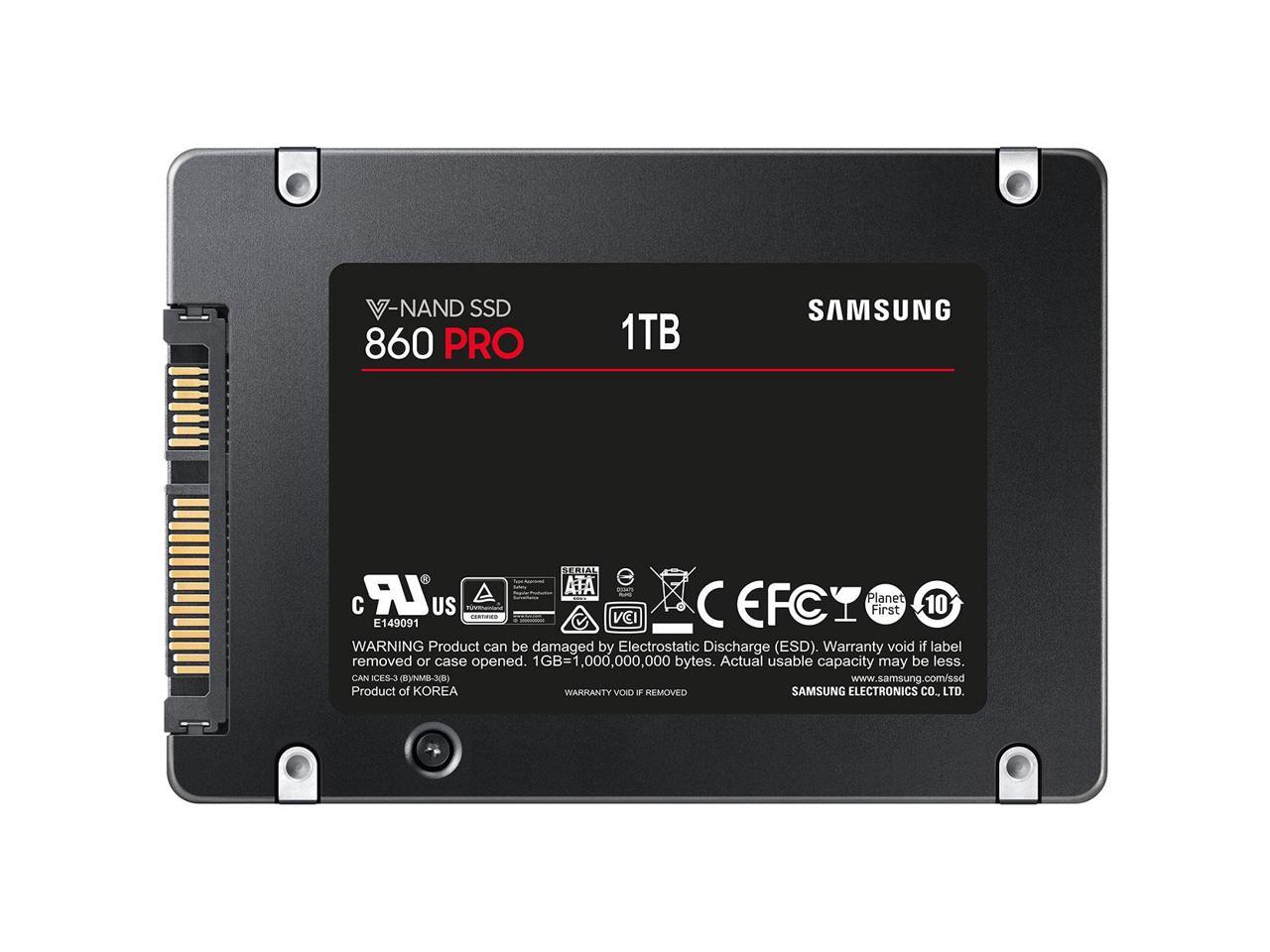 SAMSUNG 860 EVO 1TB SATA 2.5IN SSD Drive MZ-76E1T0E