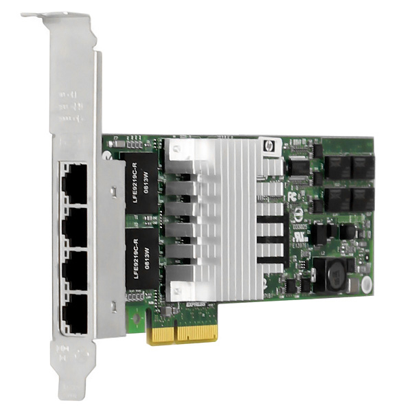 HP NC364T PCIe x4 Quad Port Gigabit Network Adapter 435508-B21
