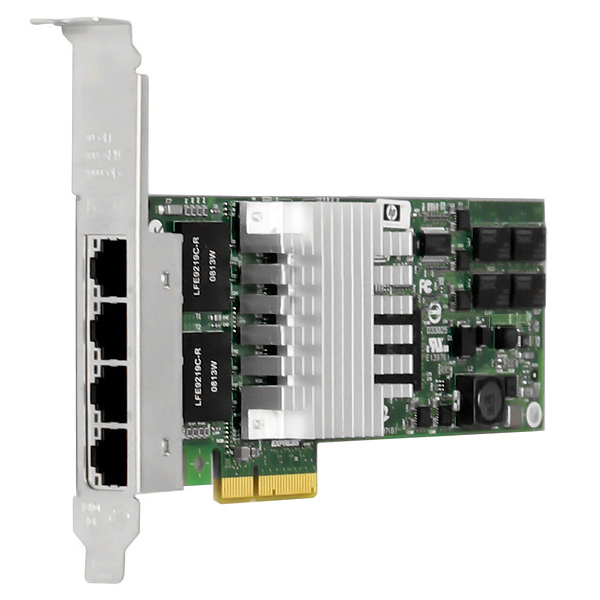 HP NC364T PCIe x4 Quad Port Gigabit Network Adapter 435508-B21 - Click Image to Close